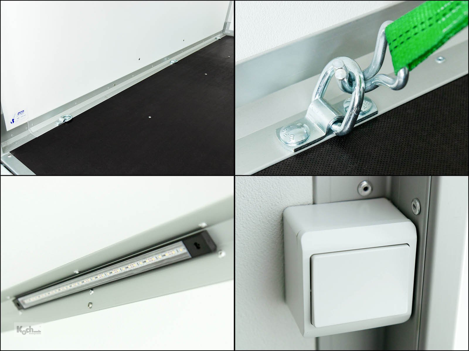 Anhänger des Typs Variant Kofferanhänger Black Edition 168x302cm H:188 2,0t|Rampe (Ko15411965So), Neumaschine in Winsen (Luhe) (Bild 15)